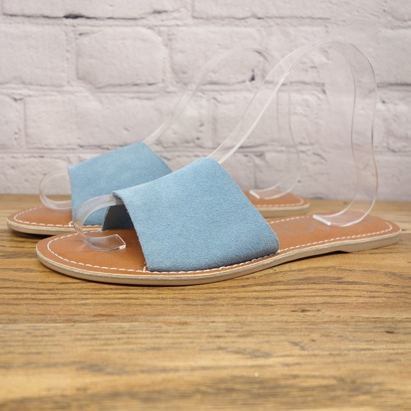 Matisse Shoes - Beach By Matisse Women's Size 7M Leather Upper Cabana Slide Sandal #2191L